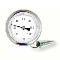 Термометр накладной с пружиной 120 C° 63 мм TIM